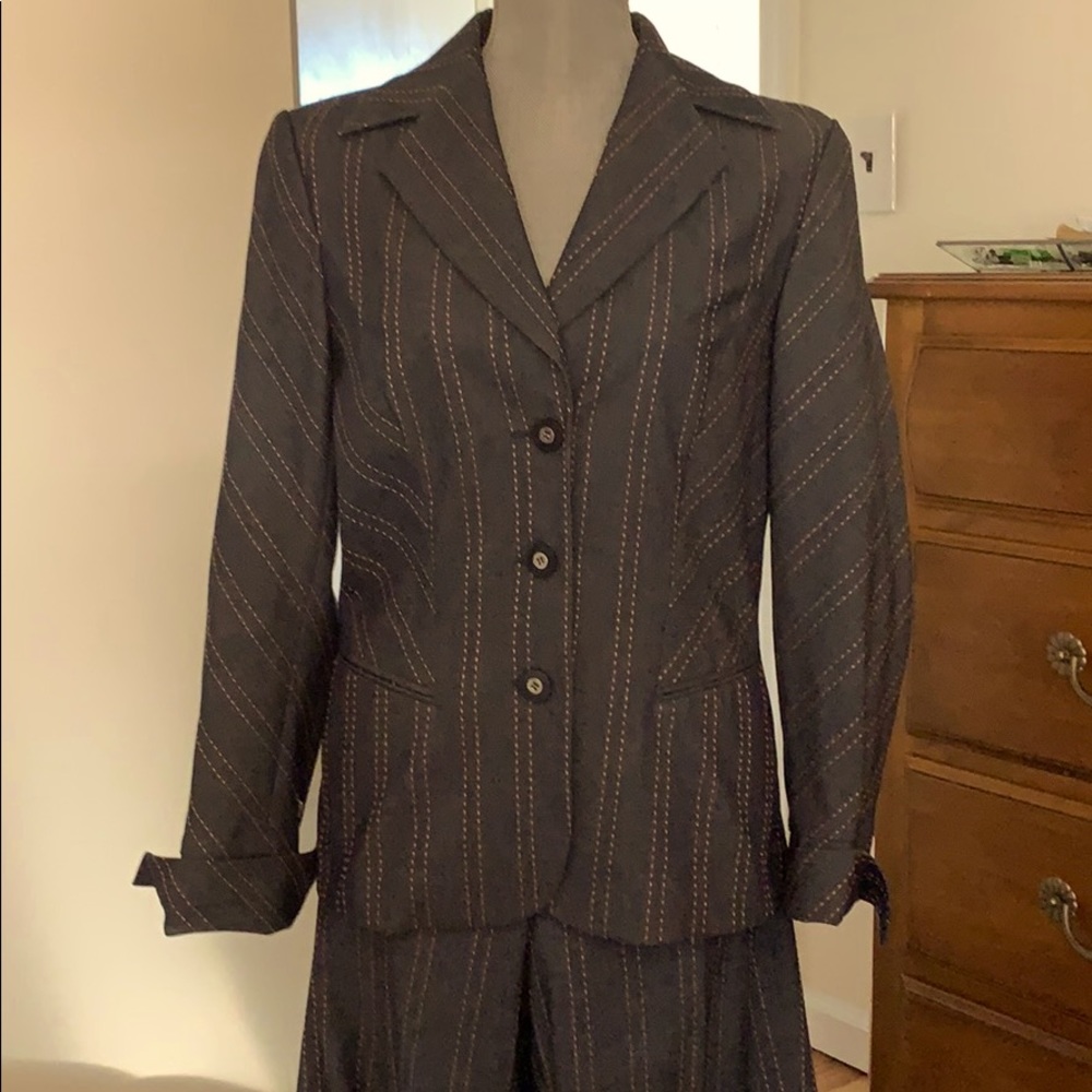 Nordstrom brand women’s pinstripe suit